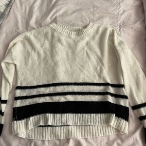 Cute striped sweater!